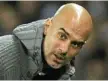  ?? Photo: AP ?? ON TOP: Manchester City coach Pep Guardiola.