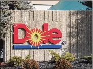  ??  ?? Dole’s Springfiel­d facility was closed after a listerosis outbreak traced to the plant. The site has since reopened.