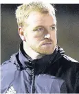  ??  ?? Vow Albion Rovers boss Kerr