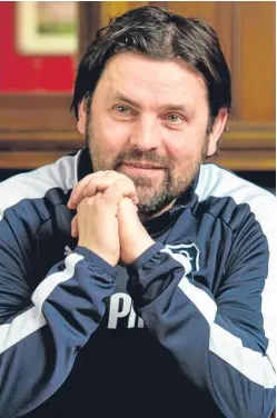  ??  ?? Paul Hartley’s Dundee have been hard to define this season.