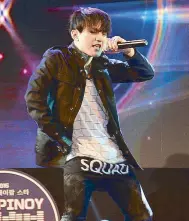  ??  ?? John Paul Soliva is the Pinoy K-Pop Star second placer in the vocal category