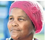  ??  ?? TRADITIONA­L WOMAN:Bukelwa Puwe, 50