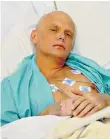  ??  ?? In fear: Marina Litvinenko, left, dare not return to Russia after the death of her husband, above