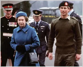 ?? Pictures: GETTY ?? TOUGH LOVE Edward, with the Queen, lasted a few months in the Royal Marines in 1984