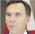  ??  ?? Bill Morneau