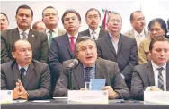  ??  ?? Ombudsman del País urgieron al Gobierno federal brindar seguridad a los presidente­s de comisiones de Derechos Humanos./