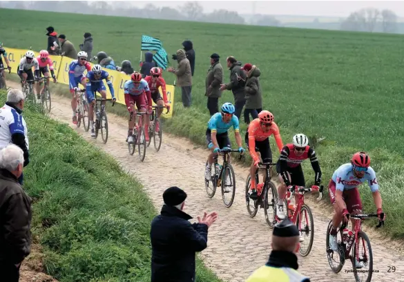  ??  ?? opposite
The Col du Tourmalet, usually a feature of the Tour de France, will see more of a Spanish influence in October when the Vuelta a España takes to its slopes below
Paris- Roubaix 2019