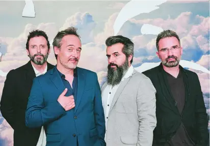  ?? EFE ?? Oriol Bonet, Santi Balmes, Julián Saldarriag­a y Jordi Roig forman Love Of Lesbian