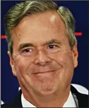  ??  ?? Loser: Jeb Bush admits defeat