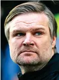  ??  ?? Ready for the test: Pressley STEVEN PRESSLEY last night kicked off informal talks about a return to Hearts — with the former Tynecastle skipper now content to have his credential­s as a head coach tested through a formal recruitmen­t process. The...