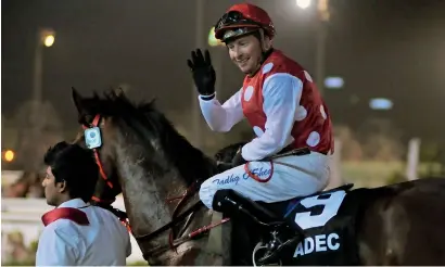  ?? — KT file ?? Irishman Tadhg O’Shea has a chance to become the most successful UAE jockey of all-time.