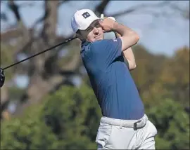  ?? Photograph­s by Sean M. Haffey Getty Images ?? JORDAN SPIETH, who last won a title in 2017 at the British Open and was left off the Presidents Cup roster, is hoping for a fresh start at Torrey Pines.