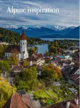  ?? ?? Lake Thun: host of a fine festival