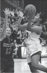  ?? TYLER BROWNBRIDG­E ?? The University of Windsor Lancers women’s basketball team is learning to adjust to the loss of injured forward Kayah Clarke, who could miss all of next season with a torn anterior cruciate ligament.