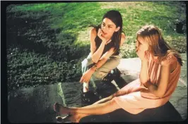  ?? Paramount Classics 2000 ?? Sofia Coppola (left) directs Kirsten Dunst in “The Virgin Suicides,” Coppola’s first feature, which is highlighte­d in “Women Make Film.”