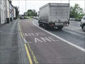  ?? Library image ?? Will the bus lane mean a new road?