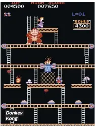  ??  ?? Donkey Kong