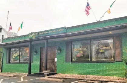  ?? RYAN KNELLER/THE MORNING CALL ?? Dublin Pub & Grill, an Irish pub serving shepherd’s pie and other tastes of the Emerald Isle, will open 3 p.m. Monday at 394 N. Broad St. Ext. in Upper Nazareth Township.