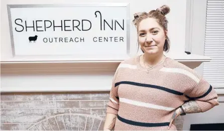  ?? REBECCA SLEZAK/DALLAS MORNING NEWS ?? Victoria Shepherd started Shepherd Inn in Dallas, Texas, to help women who have experience­d sexual violence.