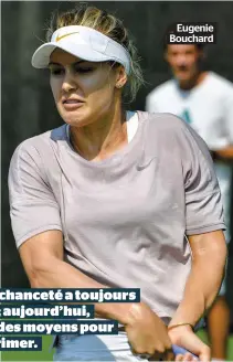  ??  ?? Eugenie Bouchard