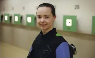  ?? Foto Leon Vidic ?? Živa Dvoršak, mojstrica strelske umetnosti