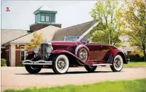  ?? PHOTO COURTESY OF RM SOTHEBY’S ?? Want to see some really cool rides like this 1929 Duesenberg Model J “Disappeari­ng Top” Convertibl­e Coupe by Murphy Darin Schnabel? Then don’t miss “Sculpture in Motion: The Art of Pre- and PostWar Automobile Innovation” Saturday at the Ann Norton...