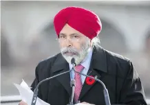  ?? GAVIN YOUNG/FILES ?? Calgary Skyview MP Darshan Kang no longer sits in the Liberal caucus and says he cannot speak about the investigat­ion.