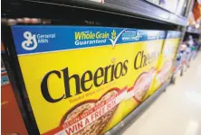  ?? Paul Sakuma / Associated Press 2010 ?? The state Supreme Court last week denied review of a suit that sought to force cereal makers to add warnings to their labels.