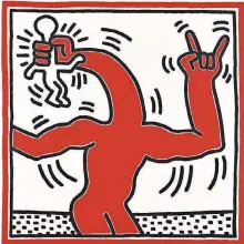  ?? FOTOS: THE KEITH HARING FOUNDATION ??