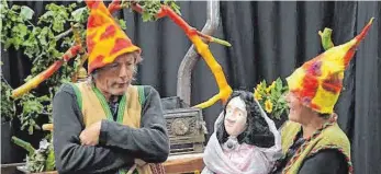  ?? FOTO: MUSEUM ?? Das beliebte Puppenthea­ter Kauter und Sauter ist am 22. August wieder zu Gast im Freilichtm­useum in Neuhausen ob Eck.