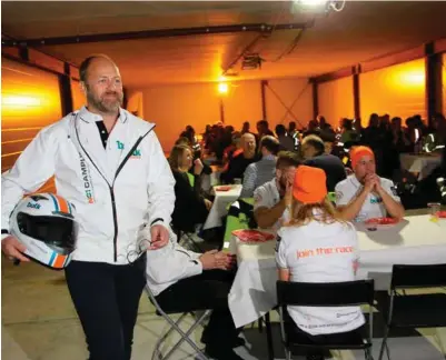  ?? ARKIVFOTO: ODD-INGE R. ULEBERG ?? Her er Peder Nærbø foreviget i «elektrisk» racerantre­kk i Vennesla. 2017 blir spennende: Får han det til med Campus N01?