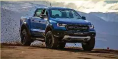  ??  ?? FORD Ranger Raptor.