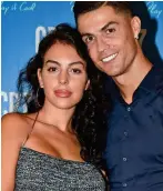  ?? ?? Free agent: Ronaldo with Georgina