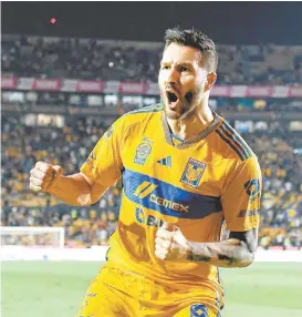  ?? MEXSPORT ?? El delantero francés André-Pierre Gignac.