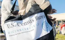  ?? SUSAN STOCKER/SUN SENTINEL FILE PHOTO ?? From May until July, census-takers, also called enumerator­s, will knock on doors of people who did not respond to remind them to fill out the survey.