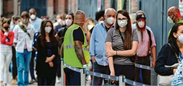  ?? Foto: John Macdougall, dpa ?? Noch viel mehr dort impfen, wo die Menschen sind, will die Bundesregi­erung nun mit ihrer neuen Aktion.