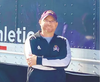  ?? COURTESY ?? East Carolina head equipment manager Steve Hinrichs had plenty of experience preparing for the Military Bowl. That’s because Navy went to 11 bowls during the time Hinrichs was an assistant equipment manager there.