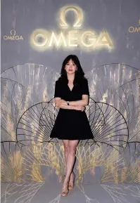  ??  ?? Actress Song Hye-kyo at the local launch of the Trésor collection Above: Kaia Gerber is the new face of Omega’s Trésor collection