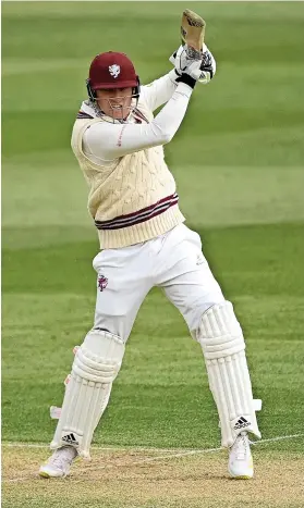  ?? Picture: Alex Davidson/Getty ?? Tom Banton batting against Warwickshi­re