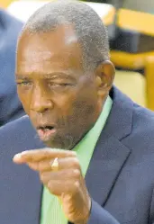  ?? FILE PHOTOS ?? J.C. Hutchinson, chairman of the JLP’s Area Four.