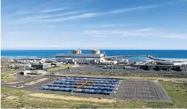  ?? Picture: RUVAN BOSHOFF ?? IN THE SPOTLIGHT: Nuclear energy, such as that generated at Koeberg power station, represents about 4% of South Africa’s energy generation