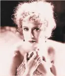 ?? Paramount Pictures 1931 ?? The lovely-faced and -voiced Miriam Hopkins in “Dr. Jekyll and Mr. Hyde.”
