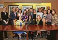  ??  ?? The Houston Associatio­n of Realtors’ Internatio­nal Advisory Group received the 2016 Platinum Global Achievemen­t Program Award from NAR’s Commercial & Global Services Group.