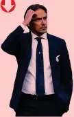  ?? LAPRESSE ?? Uno stratega in panchina
Simone Inzaghi, 44 anni, allena la Lazio dal mese di aprile del 2016. Sotto la sua gestione il club romano ha conquistat­o una Coppa Italia e due Supercoppe italiane