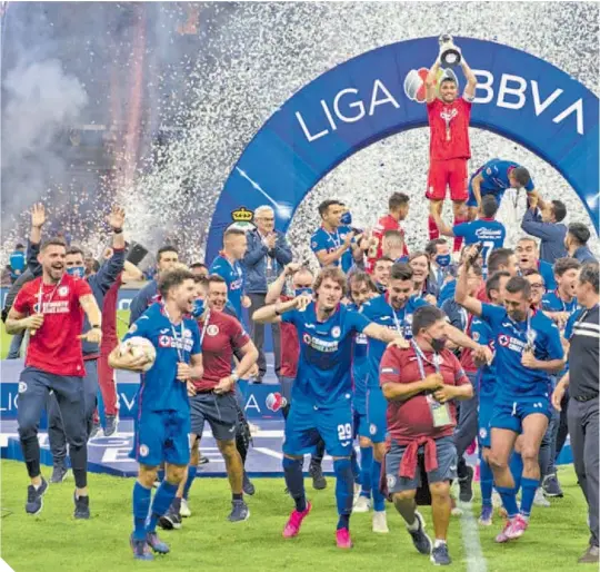  ?? ?? La cima del Guardianes 2021 la confirmó Cruz Azul con el título.