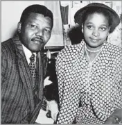  ?? Internatio­nal Defence and Aid Fund for Southern Africa ?? UNITED FOR A CAUSE The couple married in 1958, six years before Mandela was sentenced to life in prison. After his release in 1992, they separated and in 1996 they divorced.