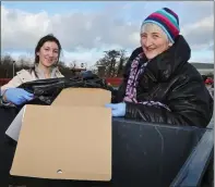  ??  ?? Katie and Anne Relihan from Donoughmor­e use the Mallow Centre regularly.