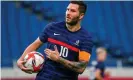  ?? Photograph: Kazuhiro Nogi/AFP/ Getty Images ?? Andre-Pierre Gignac, one of France’s over-age players, celebrates a goal in Japan.