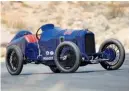  ??  ?? £5.5m for Bonhams’ 1914 Peugeot racer