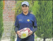  ?? WASEEM ANDRABI/HT ?? She is the first and only woman to captain and coach the J&K women’s rugby team for over a decade.